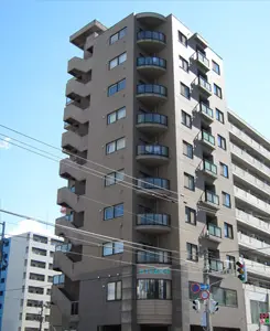 札幌市のマンスリーマンション「オンズドール」外観画像