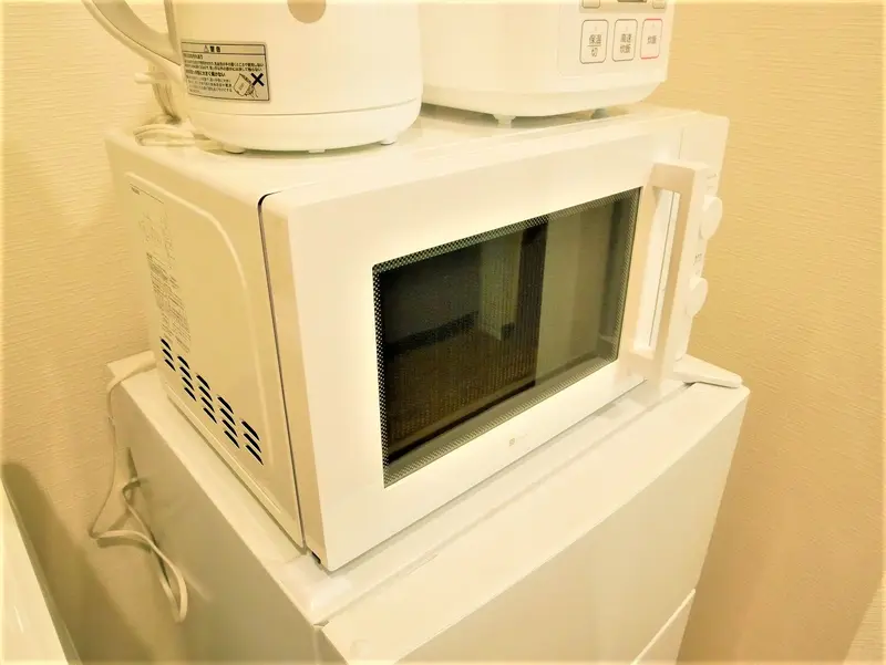 電子レンジもご用意していますよ☆