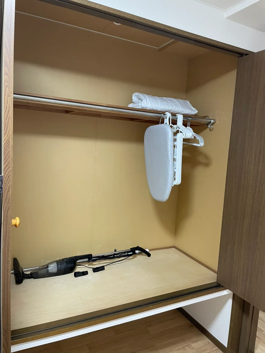 ※炊飯器・鍋フライパン・掃除機・アイロン・空気清浄機・HDD・ブルーレイレコーダーは現在設置しておりません。