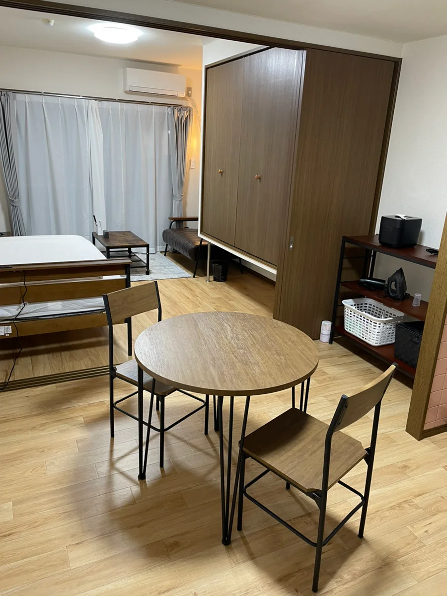 ※炊飯器・鍋フライパン・掃除機・アイロン・空気清浄機・HDD・ブルーレイレコーダーは現在設置しておりません。