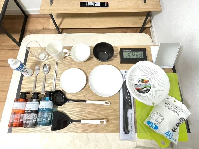 キッチン用品揃ってます♪