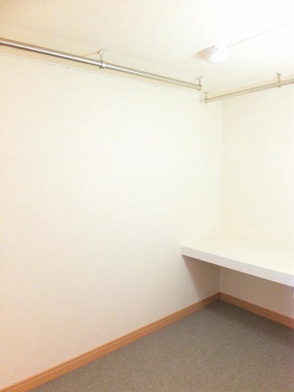 クローゼットあり