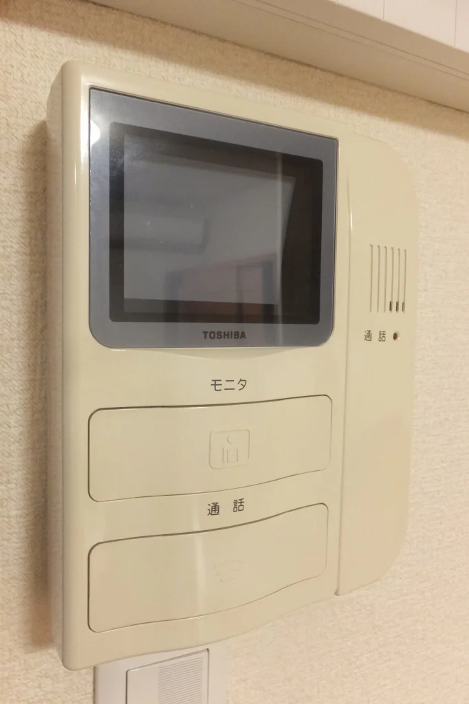 モニター付きインターホン
