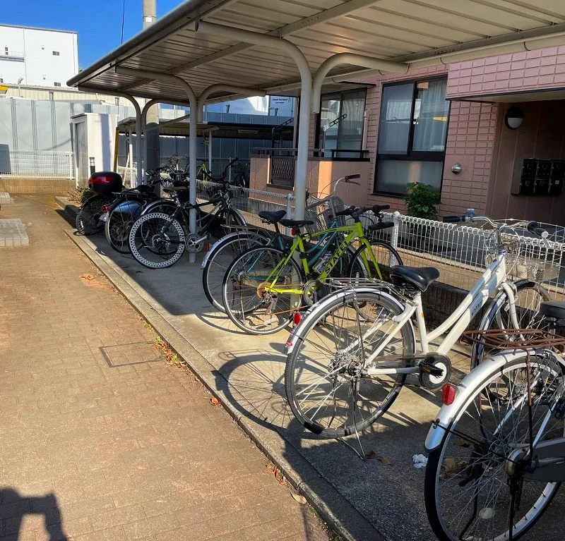 屋根付き駐輪場