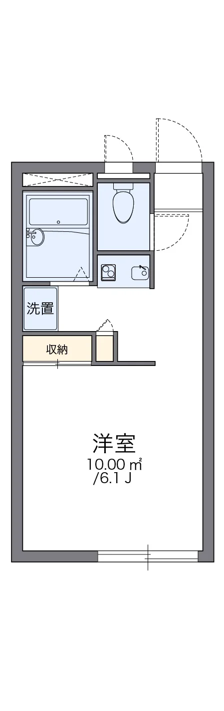 代表的な間取のため実際の間取とは異なる場合があります