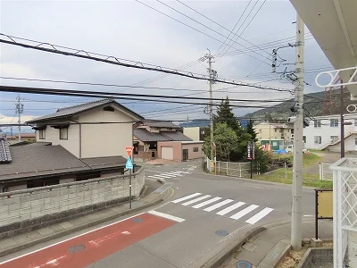 2階からのアングルです