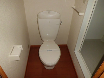キレイなトイレです。