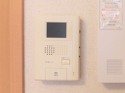 モニター付きインターホンあり
