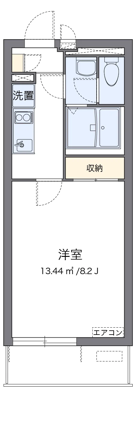 代表的な間取のため実際の間取とは異なる場合があります