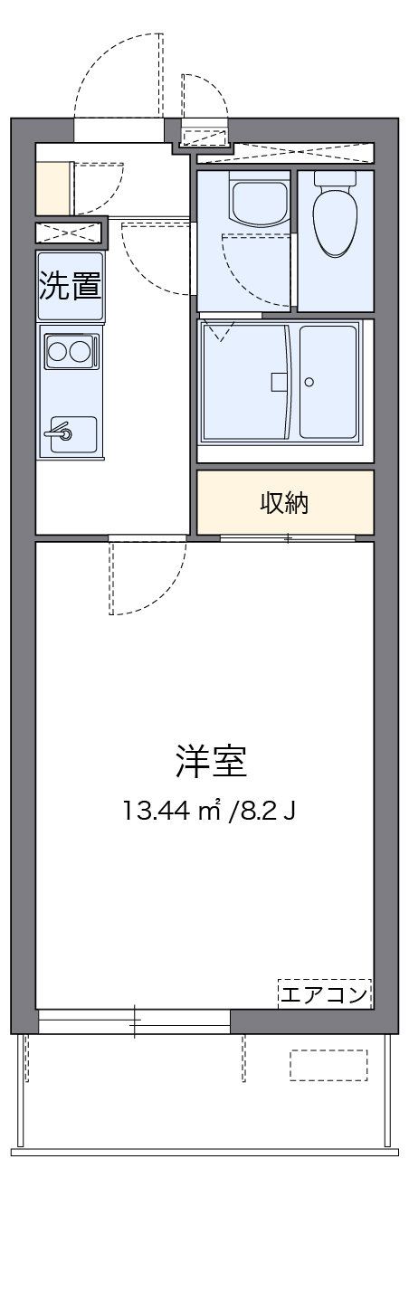 代表的な間取のため実際の間取とは異なる場合があります