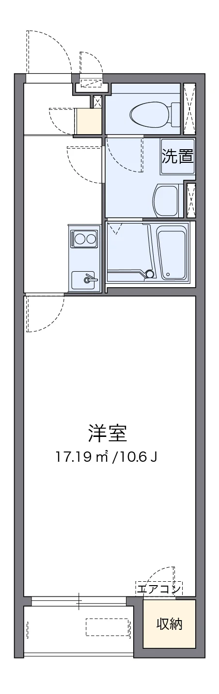 代表的な間取のため実際の間取とは異なる場合があります