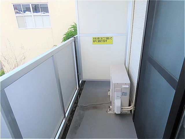 洗濯物を外干しできます