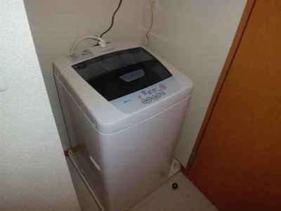 全自動洗濯機付。