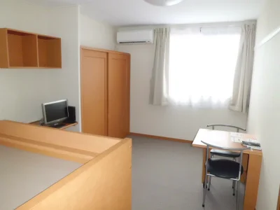 収納の多い居室です。