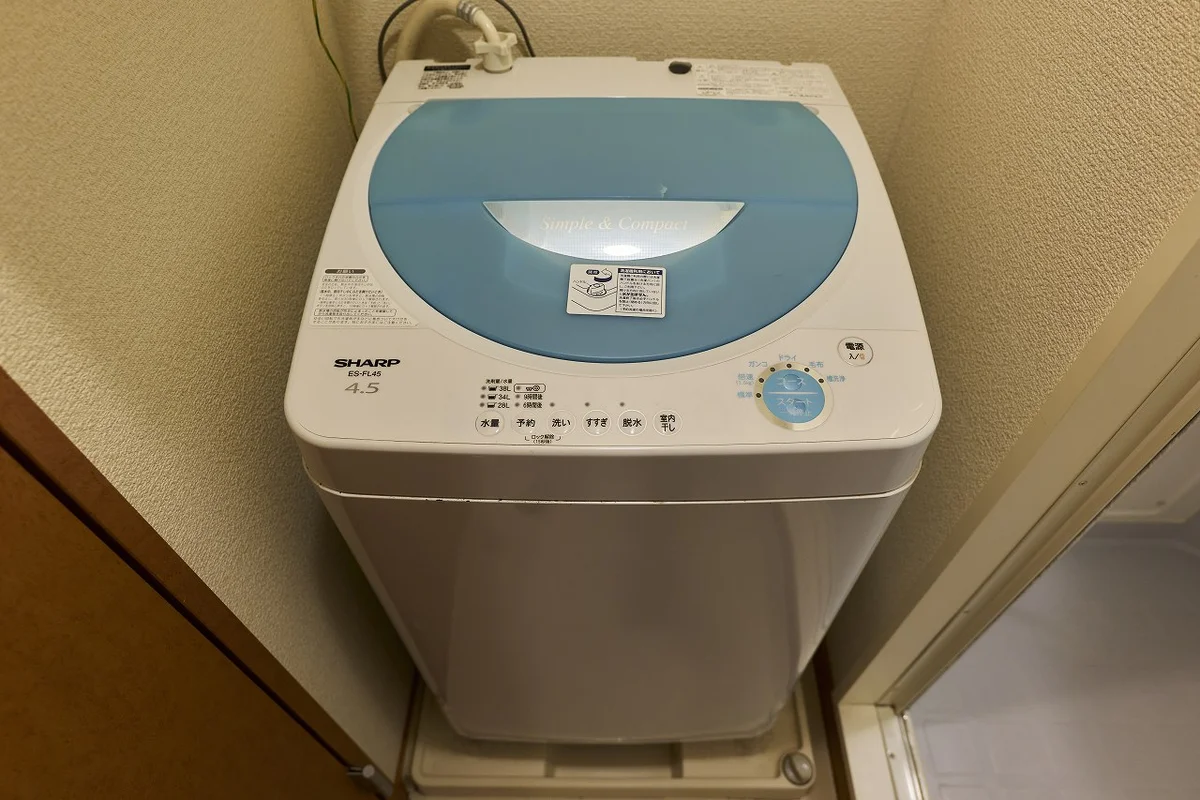 洗濯機（機種は部屋毎に異なる場合があります）