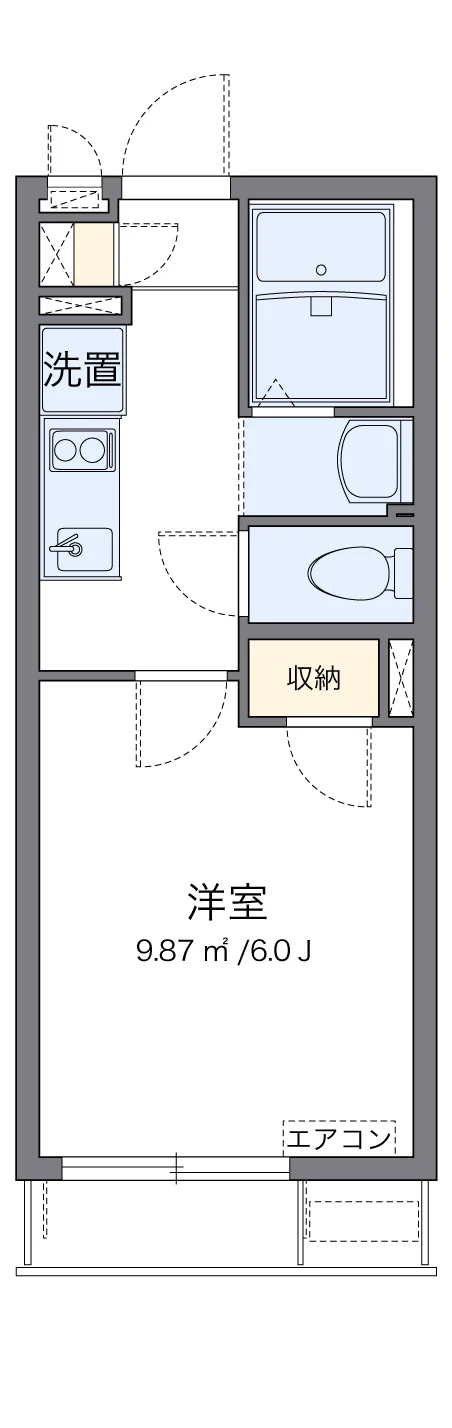 代表的な間取のため実際の間取とは異なる場合があります