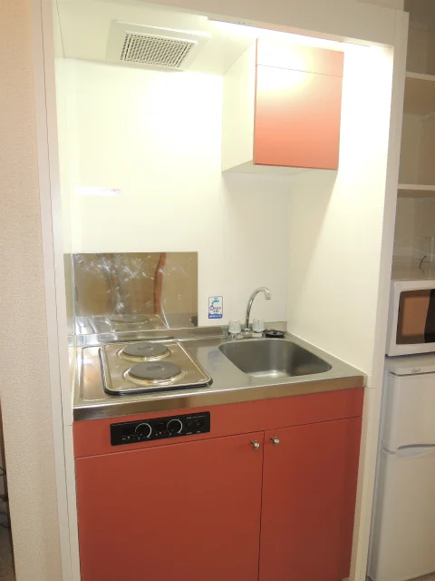 ２口電気コンロ