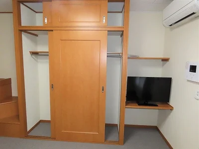 クローゼットあり