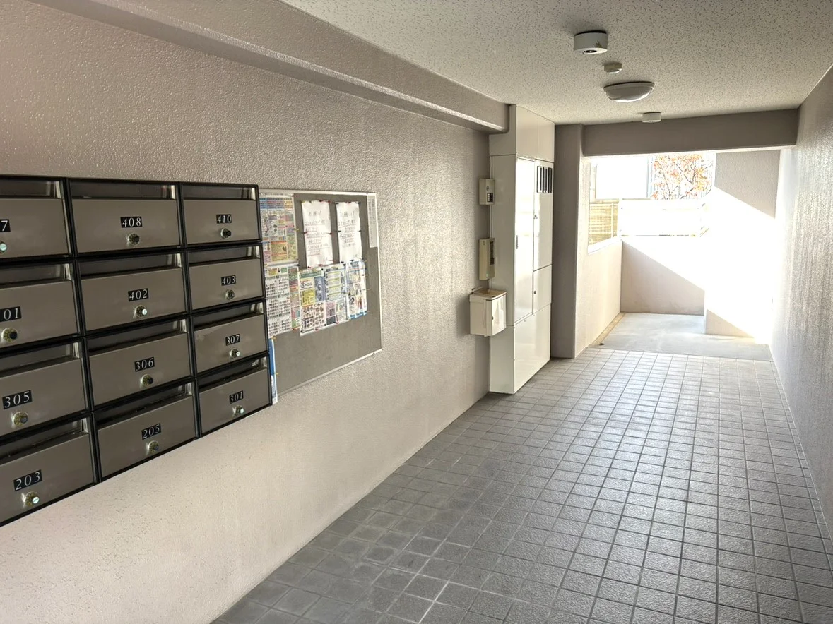 エントランスは広いです！