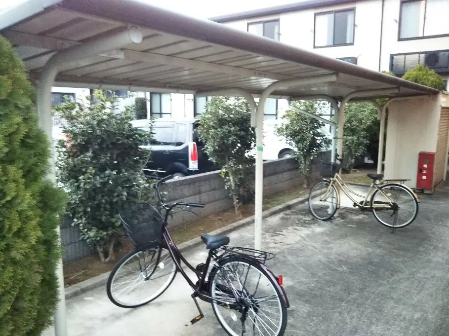 無料駐輪場完備