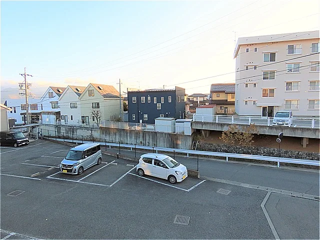 2階からのアングルです