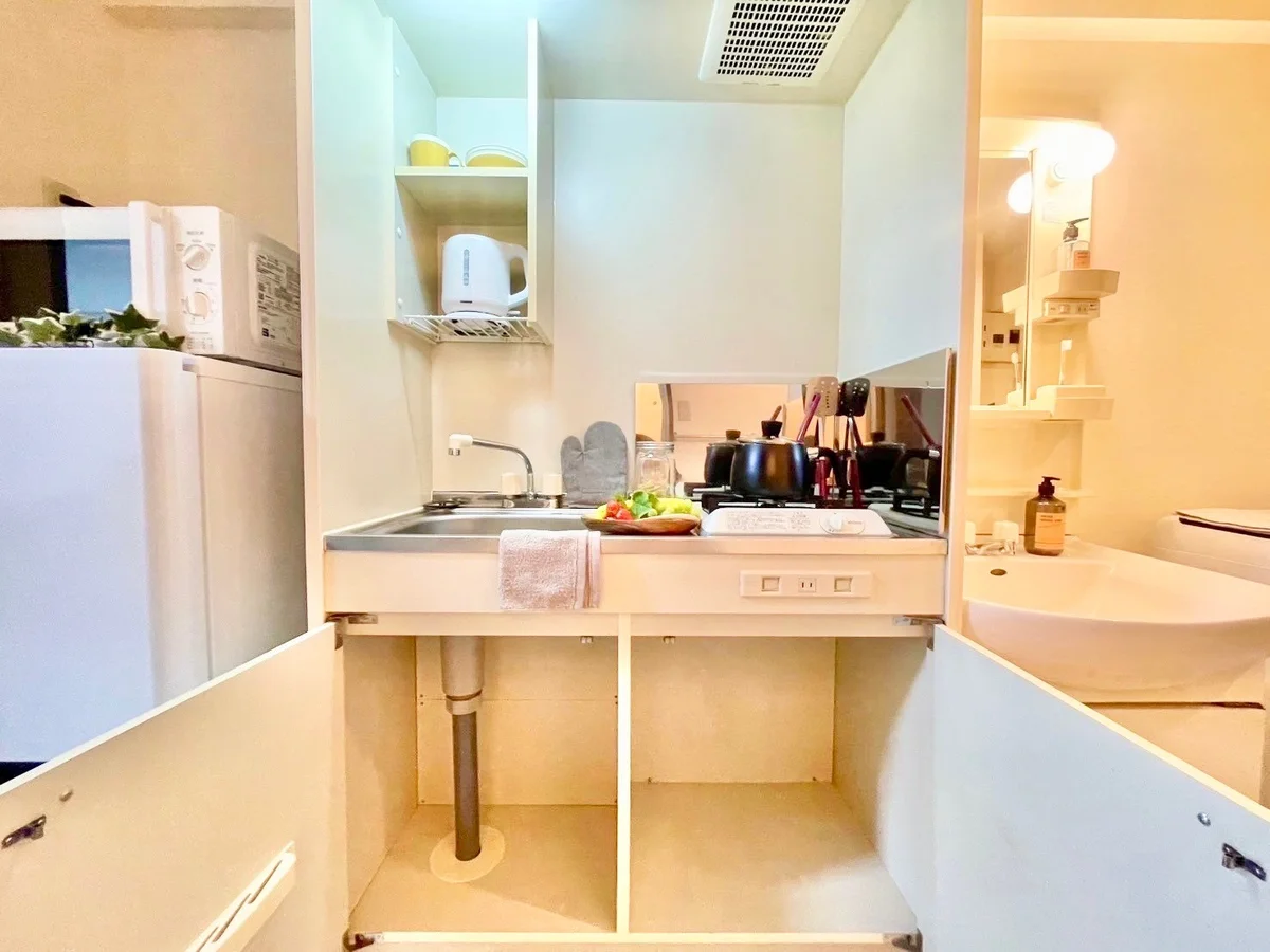 ※撮影用の観葉植物・食器調理器具・雑貨類等はございません。※図面・写真は現況優先。