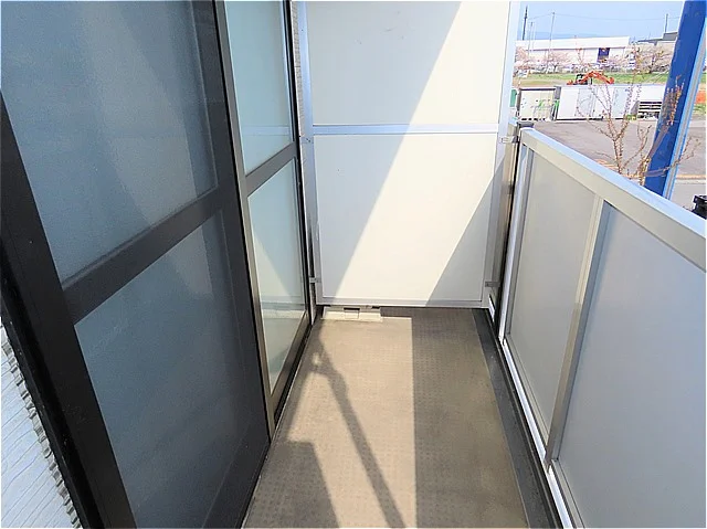 洗濯物を外干しできます