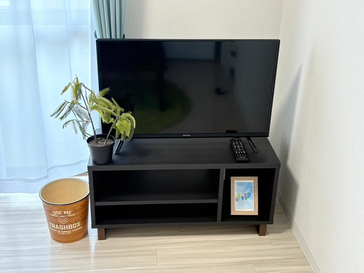 電気も通電しておりますので、手続き不要でテレビを見ることができます♪♪