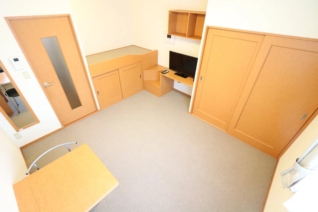 大型家具家電付きにより初めての一人暮らしの方も安心！