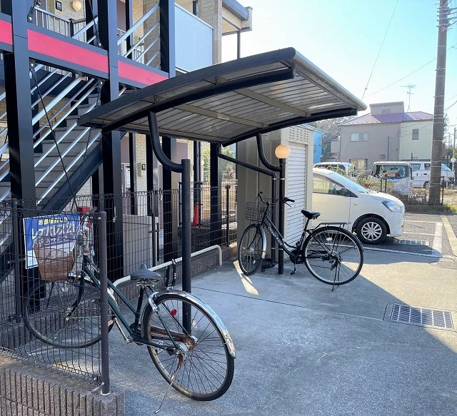 屋根付き駐輪場