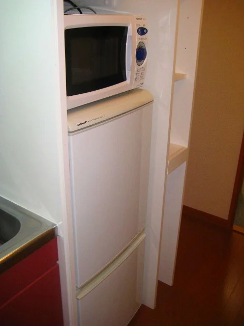 冷蔵庫、電子レンジ完備