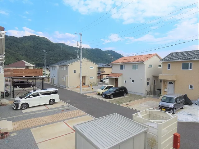 2階からのアングルです