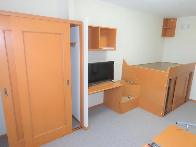 クローゼット、ベッド下収納あり