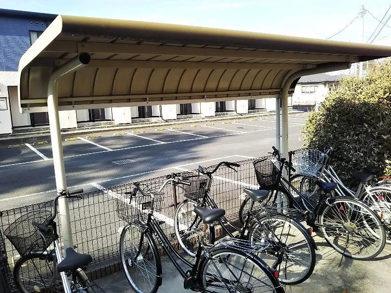 無料駐輪場完備です。