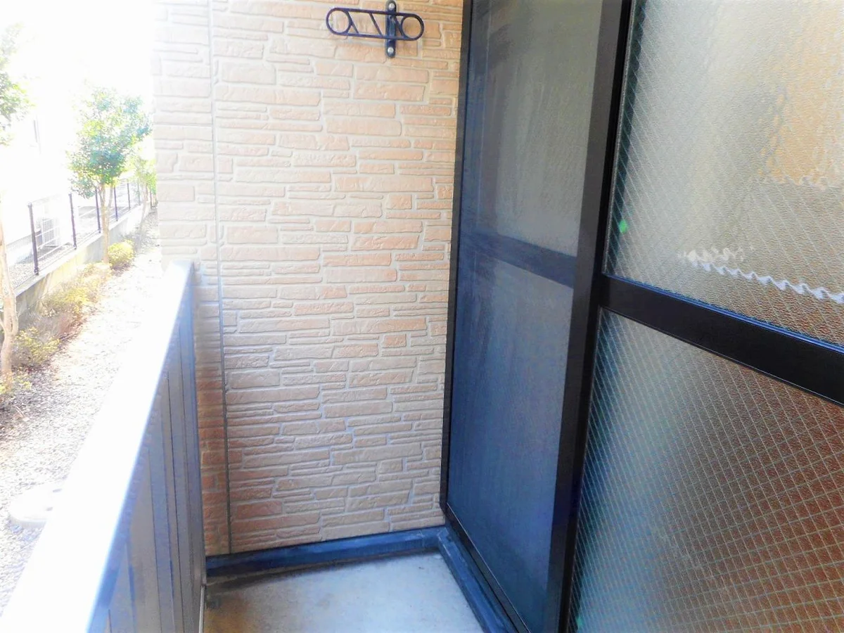 洗濯物を外干しできます