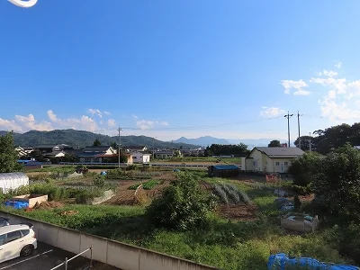 2階からのアングルです