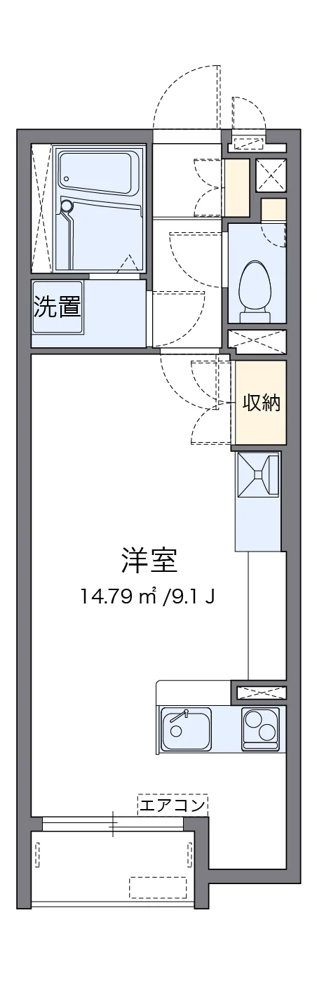 代表的な間取のため実際の間取とは異なる場合があります