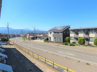 2階からのアングルです