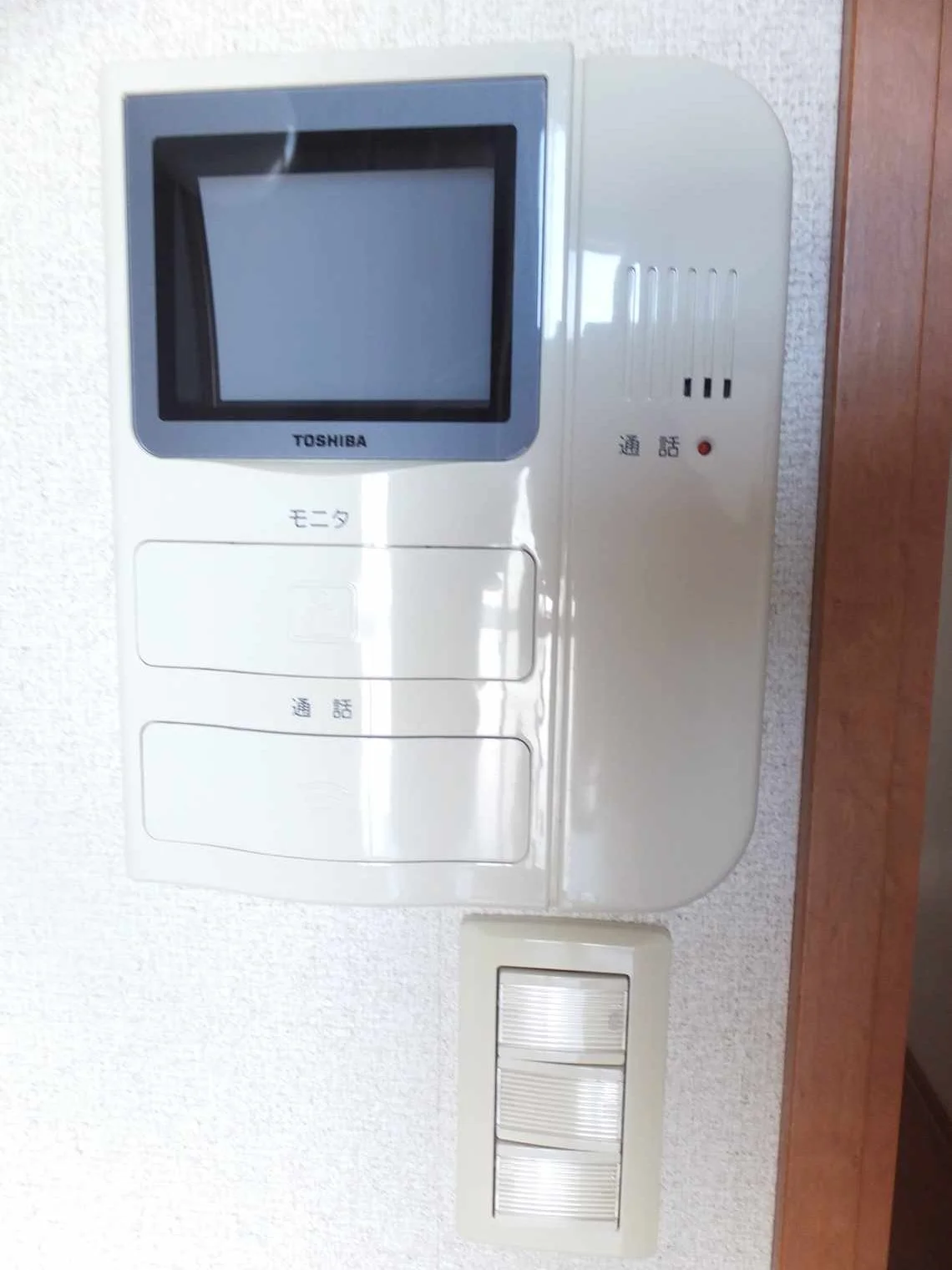 モニター付きインターホンあり