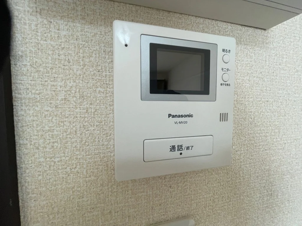 TVモニター付きインターフォン