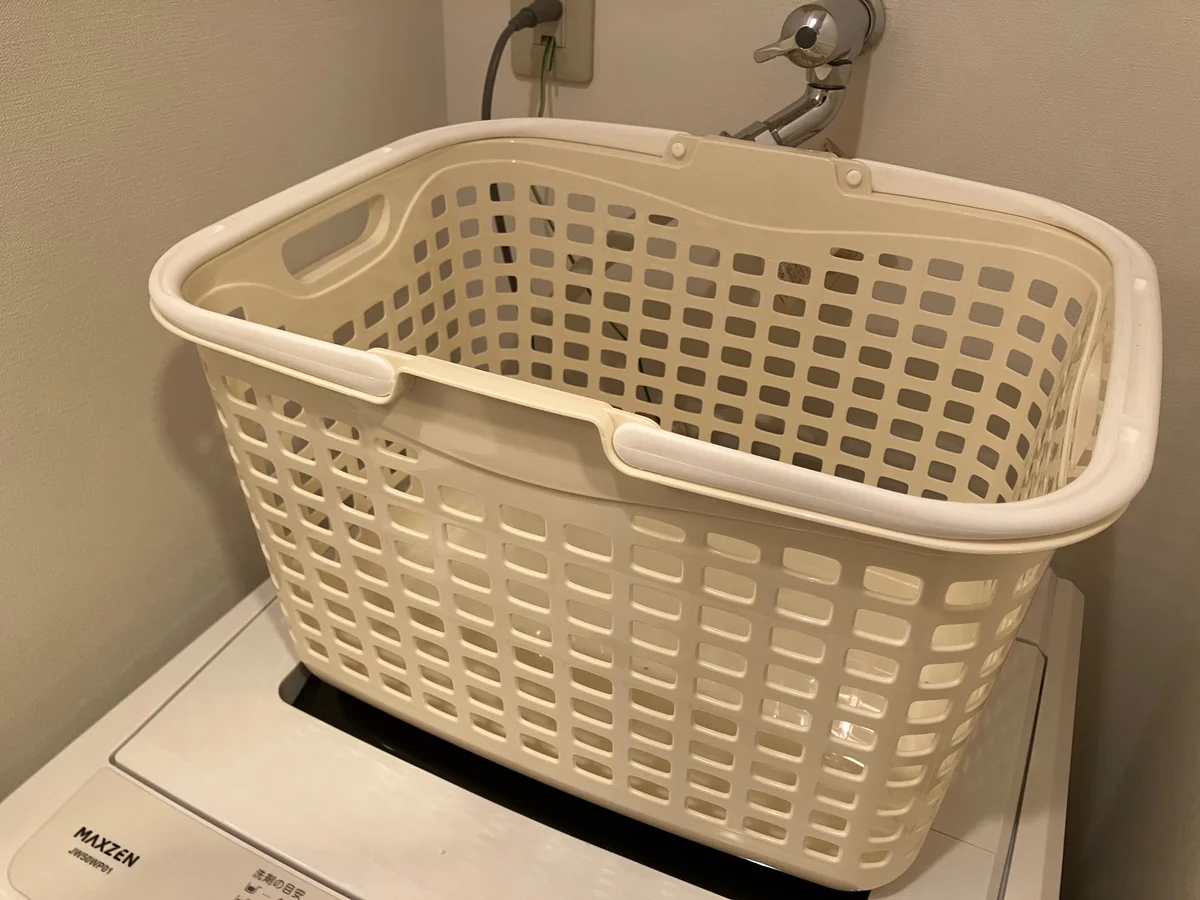 ランドリーバスケットあります。