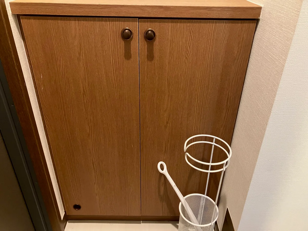 シューズBOX　傘立て・靴ベラ付