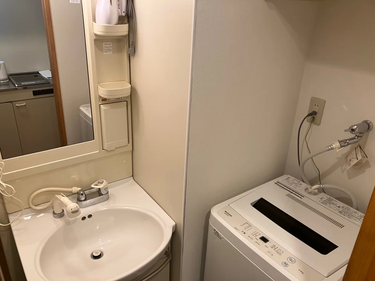 シャンプードレッサー、洗濯機あり