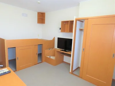 クローゼット、ベッド下収納あり