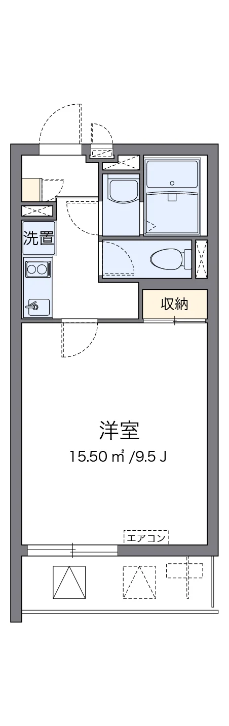 代表的な間取のため実際の間取とは異なる場合があります