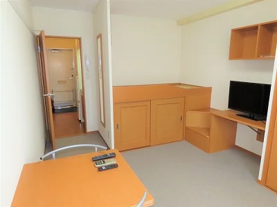 ハイベッドタイプのお部屋です