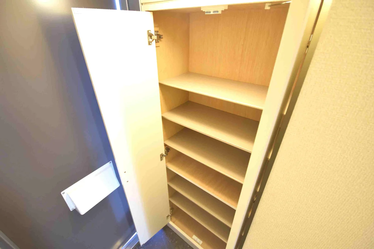 シューズボックスも広く女性のお客様にもオススメです♪