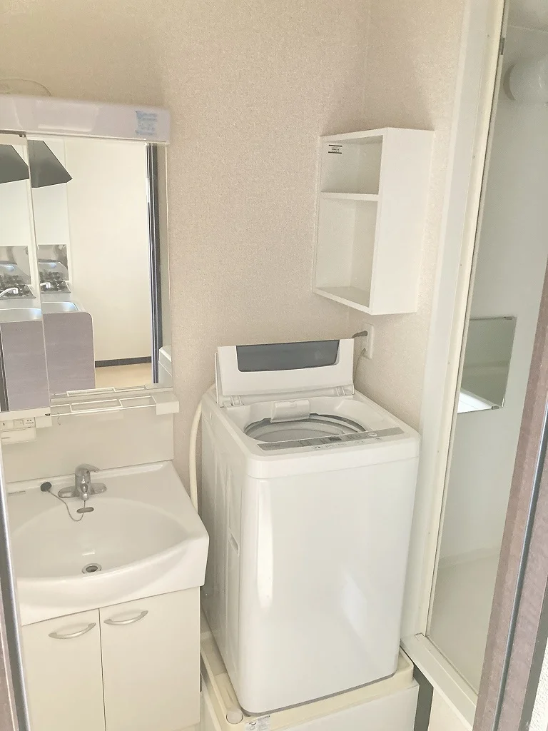 洗濯機はお部屋によって付いていない場合がございます。