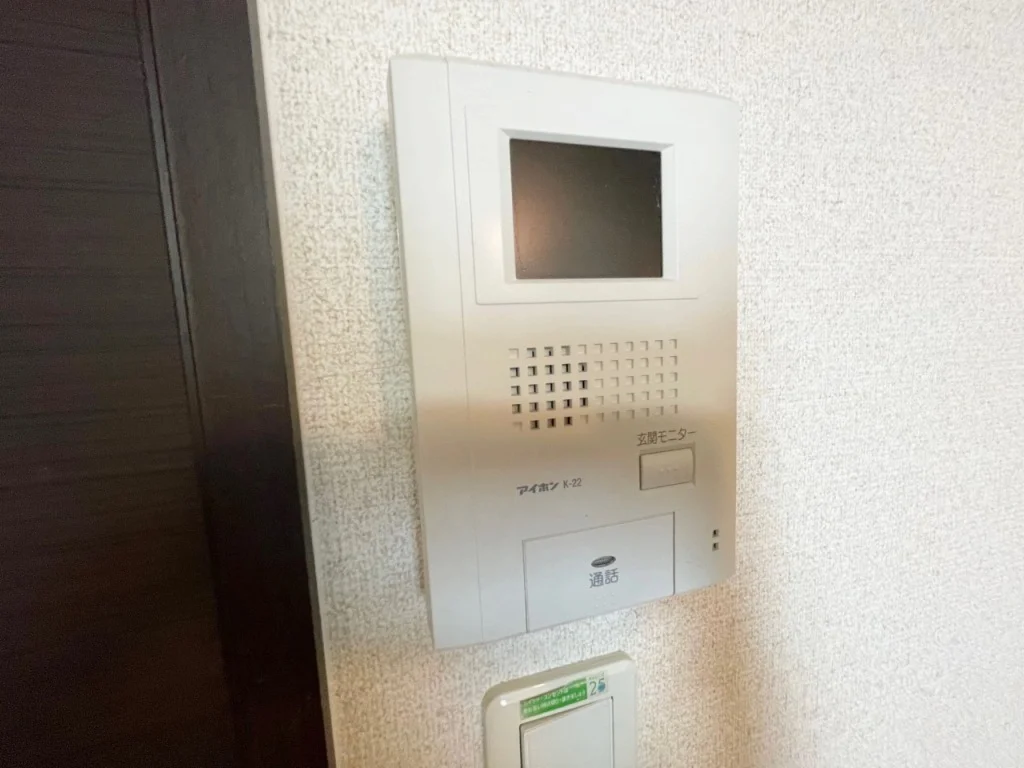 TVモニター付きインターフォン