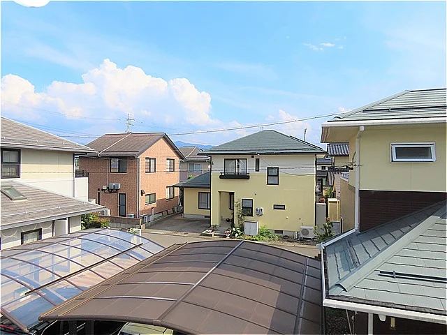 2階からのアングルです